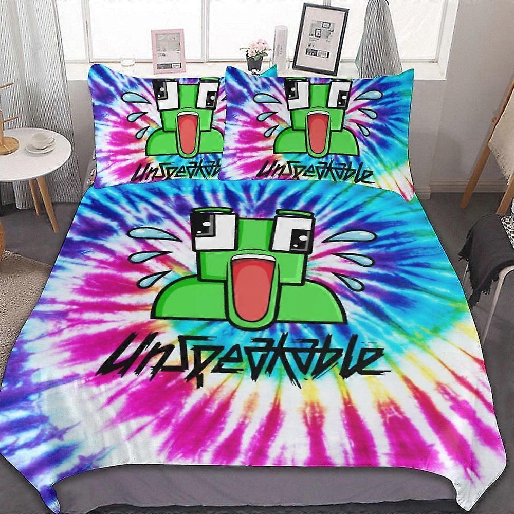 d208 Unspeakable Duvet Cove Sada povlečení 3D tisk Povlečení Povlečení Povlak na přikrývku & 2 povlaky na polštář fv208