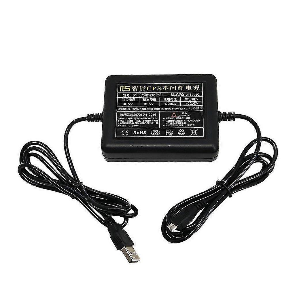 5v Mini Ups Battery Backup Security Standby Power Supply For Monitor Camera