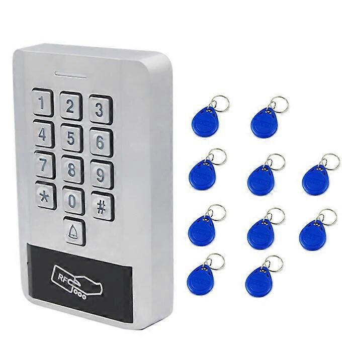 DOOR 125KHZ RFID Password Keypad Access Control Backlight Waterproof IP68 Metal Case Door Standalone Access Control
