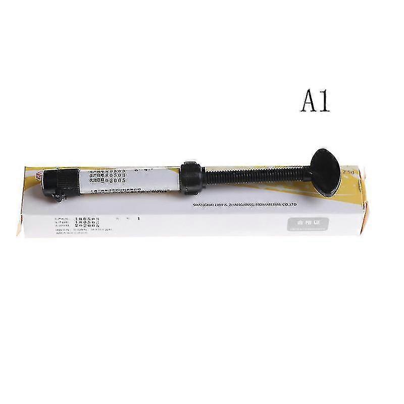 Universal Dental Syringe Composite Curing Light Resin Dental Materials A1 A2 A3(size:a1)
