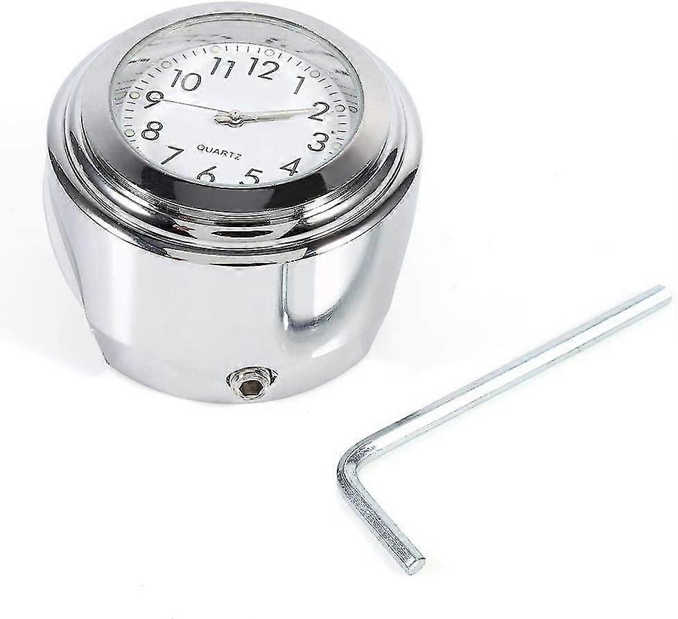 Motorcycle Clock 7/8inch 1inch Motorcycle Handlebar Mount Watch Precise Time