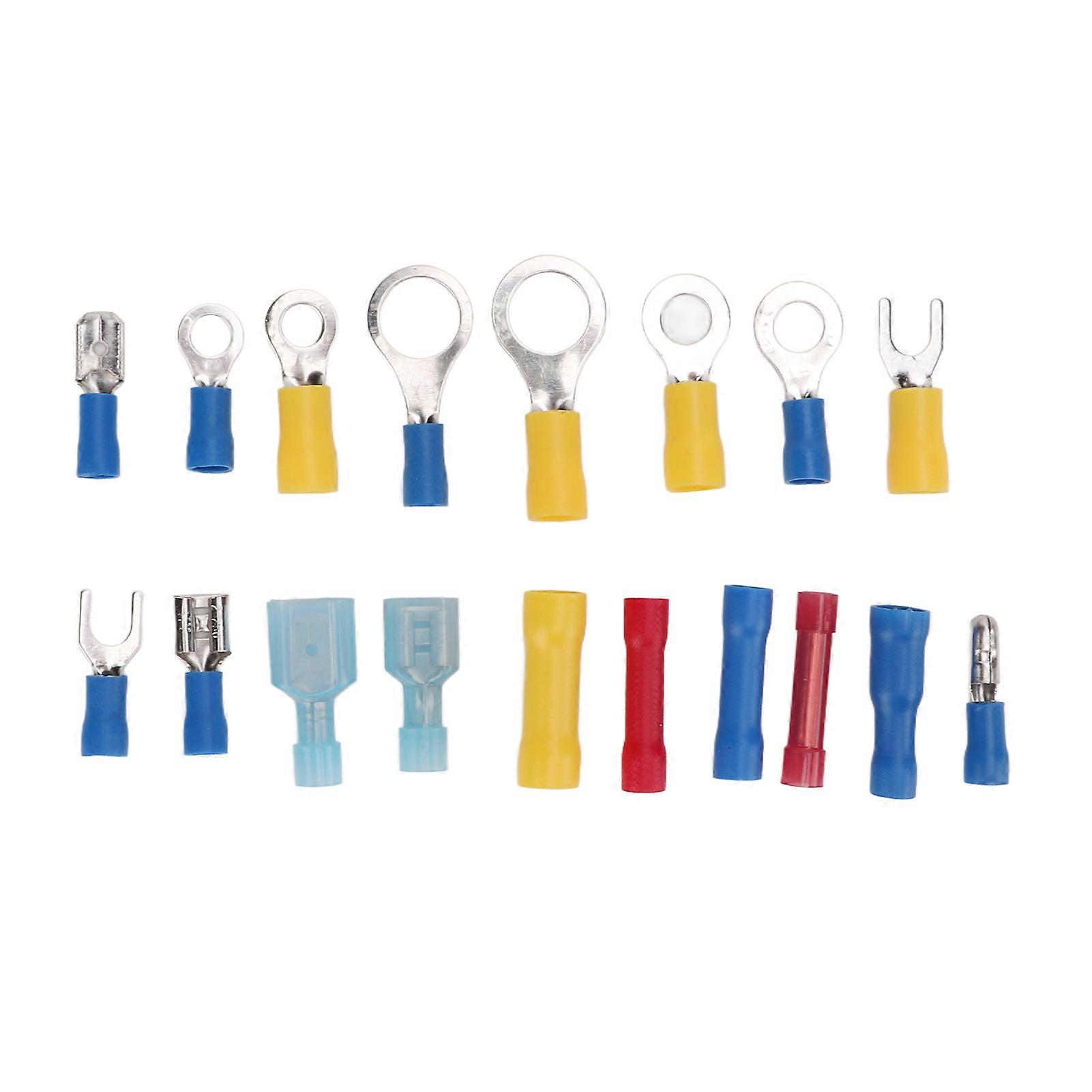 360pcs Wire Crimp Terminals Assortment Waterproof Insulated High Temperature Aging Resistant with Storage Box