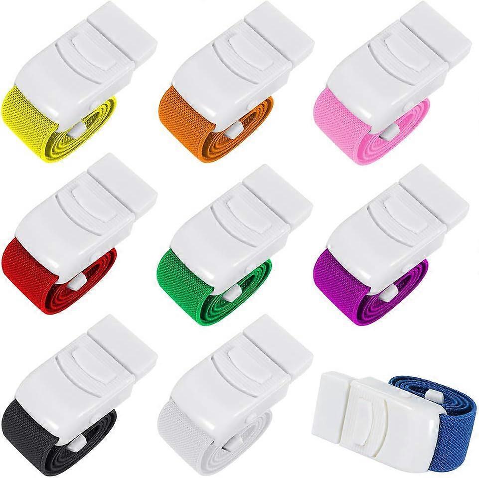 9 Pcs Tourniquet Boucle À Dégagement Rapide, Tourniquet Boucle D’urgence En Plein Air, Couleur Aléatoire