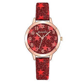 Juxiaosho Women Fashion Watch Clock Stainless Steel Casual Dress Wrist Crystal