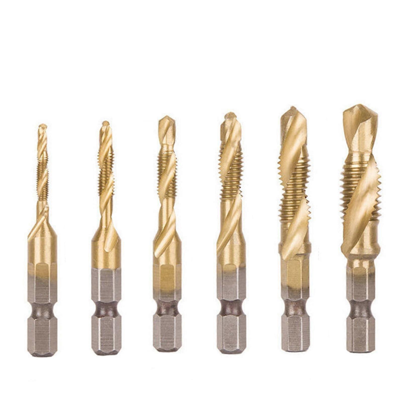 Hex Shank Titanium Plated Screw Thread Metric Screw Compound Machine