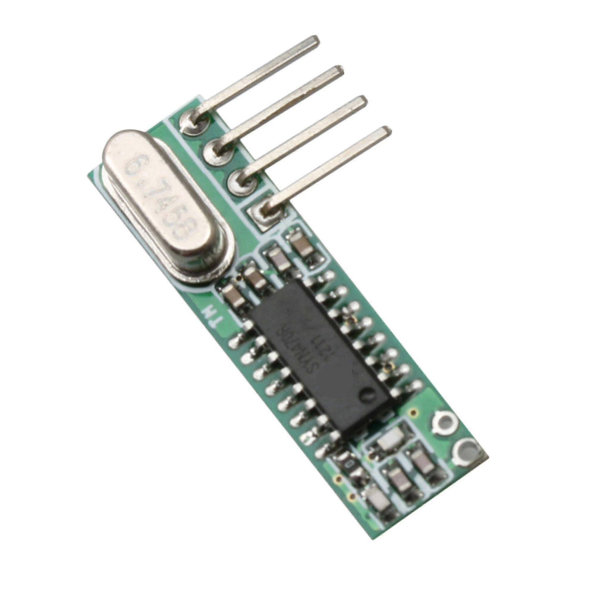 20pcs 433mhz Rf High Frequency Wireless Receiver Module Kit Dc3-5.5v Green