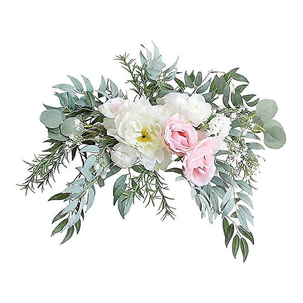 Artificial With Eucalyptus Leaves, For Door, Wedding Arch Lintel Rat