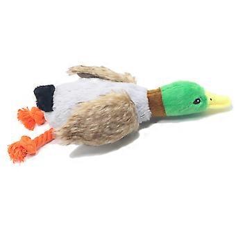 Pet Toys 28cm Duck Dog Plush Toy Simulation Wild Duck Pet Supplie