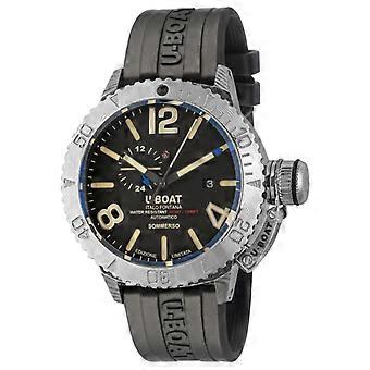 Sommerso Damascus Right Men's Automatic Analog Watch with Rubber Bracelet 9988