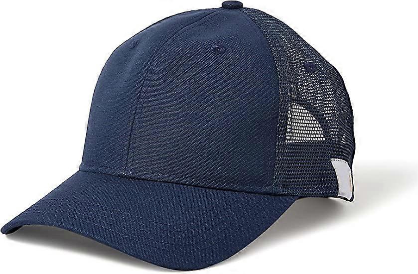 Rugged Professional Men's Canvas Baseball Cap with Mesh Back