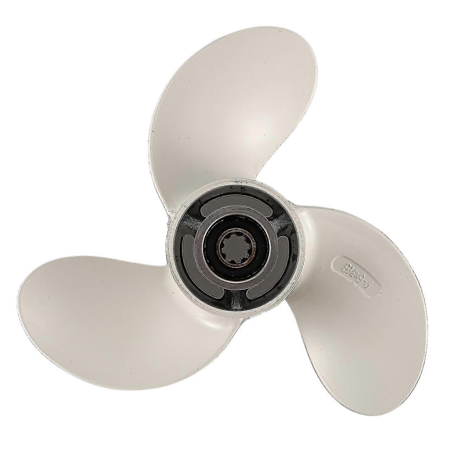 9 1/4 X 9-j New Aluminum Alloy 3 Blade Outboard Propeller For Yamaha
