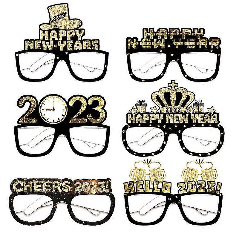 Happy New Year Eyeglasses 12pcs