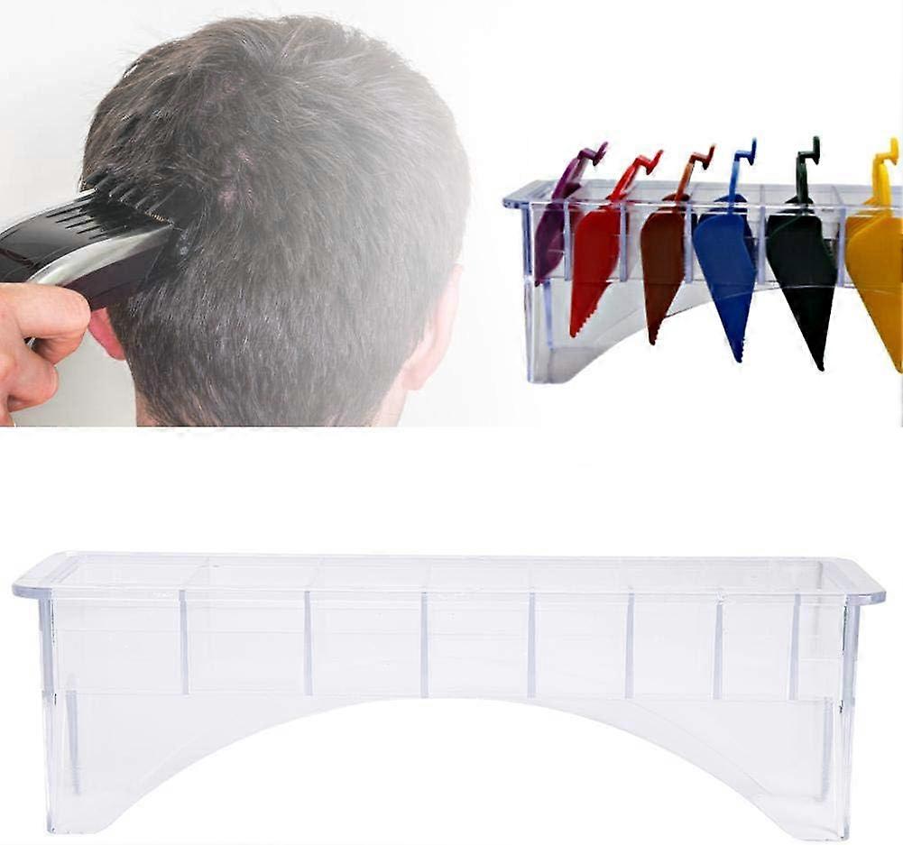 Limit Comb Organizer, Limit Comb Storage Case, Limit Comb Storage Box Hair Clipper Positioning Bracket Comb Organizer Case (8 Slots)