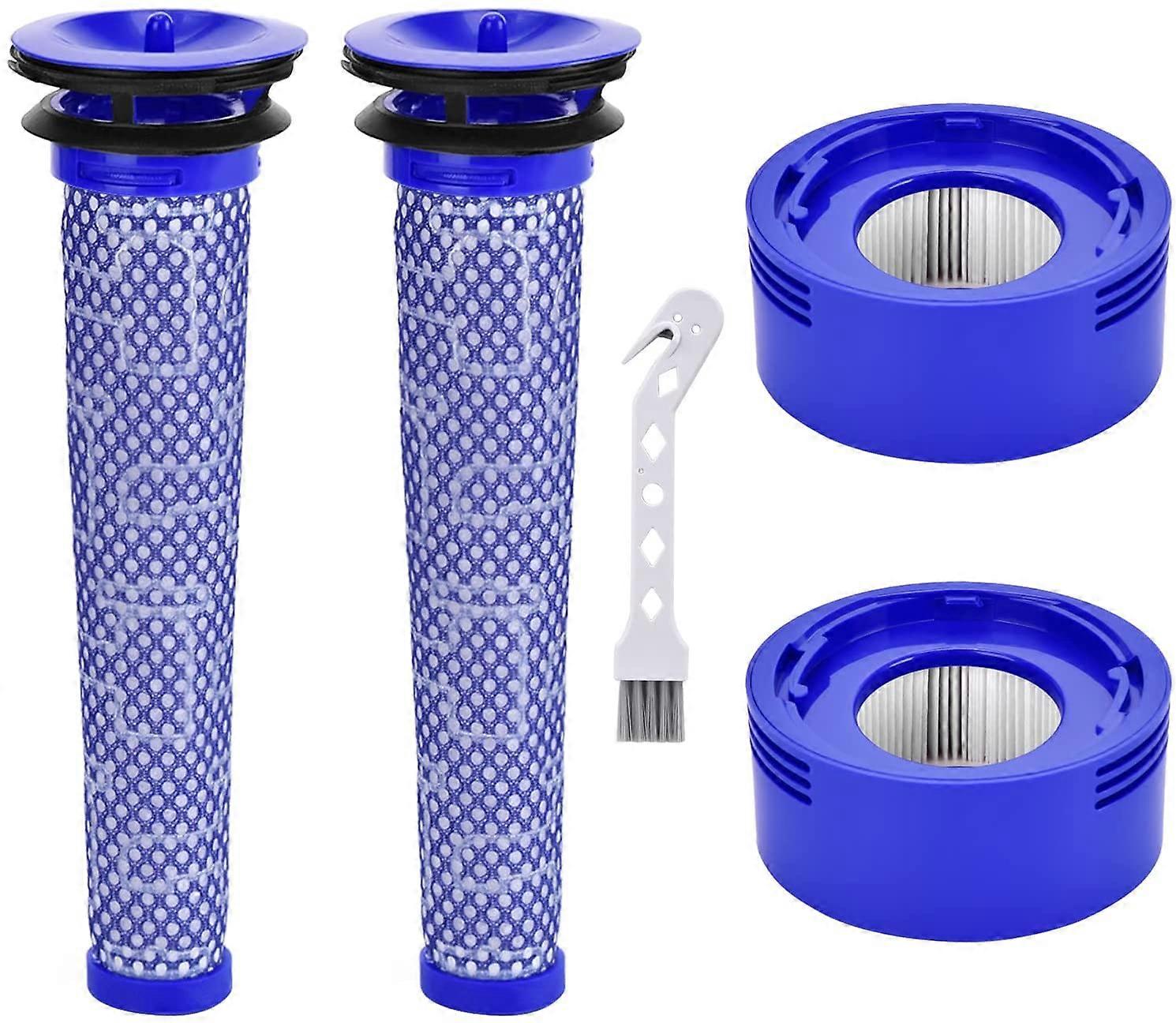 Replacement Filters For Dyson V7, V8 Animal Absolute Motorhead Vacuum Cleaner, 2 Hepa Post-filters A