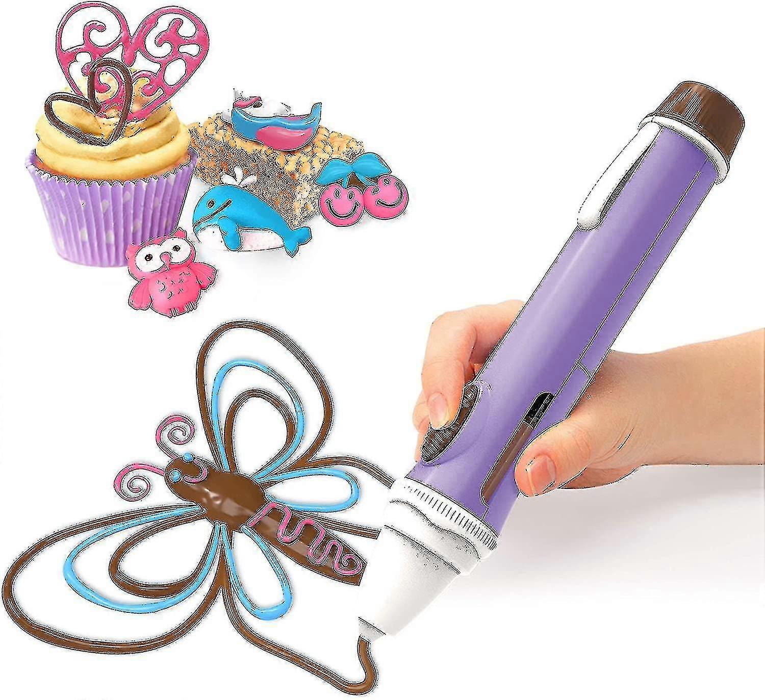 Chocolade print pen chocolade knutselen pen kindercadeau