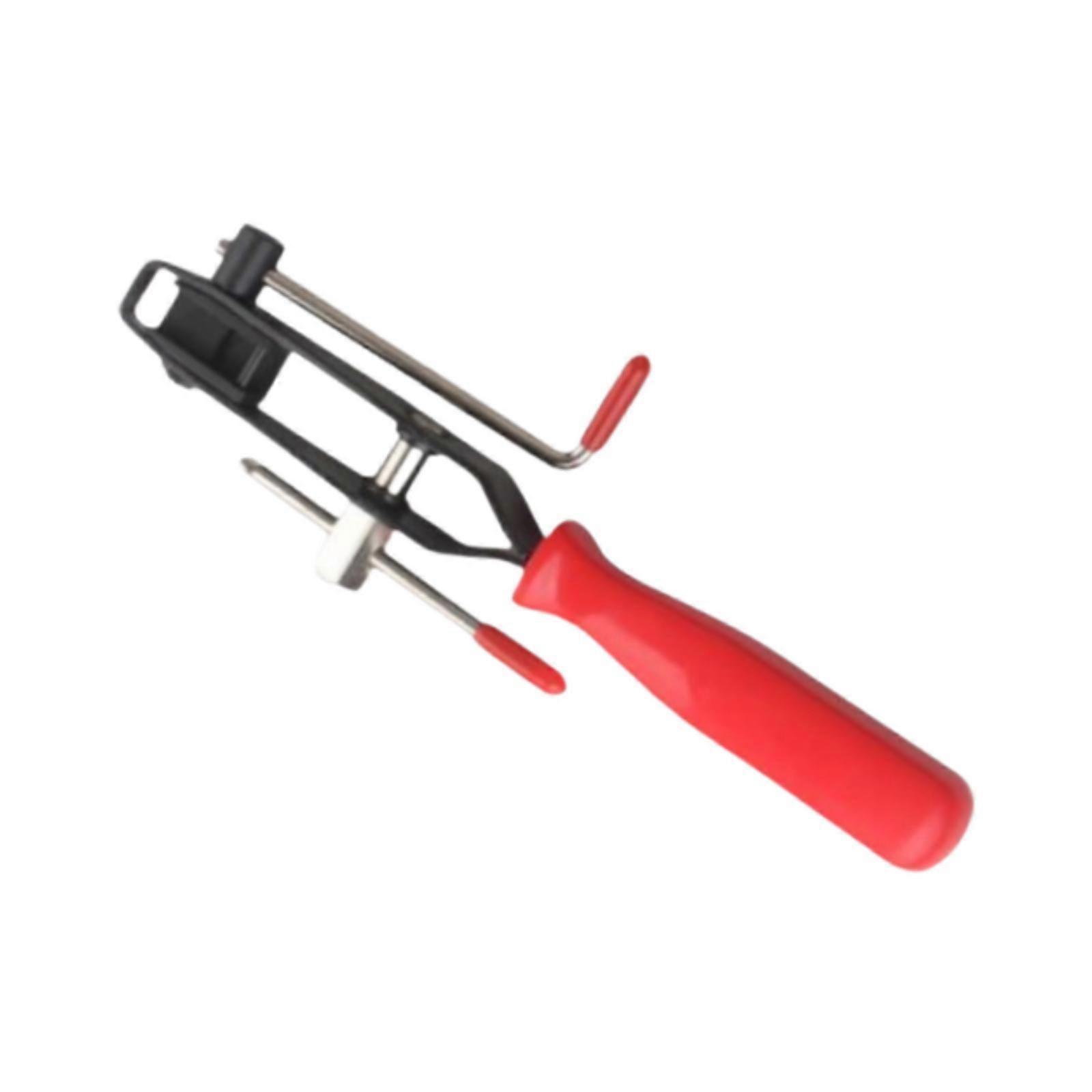 CV Joint Boot Clamp Banding Tool Easy Use Reliable for Vacuum Hoses Clamping Red