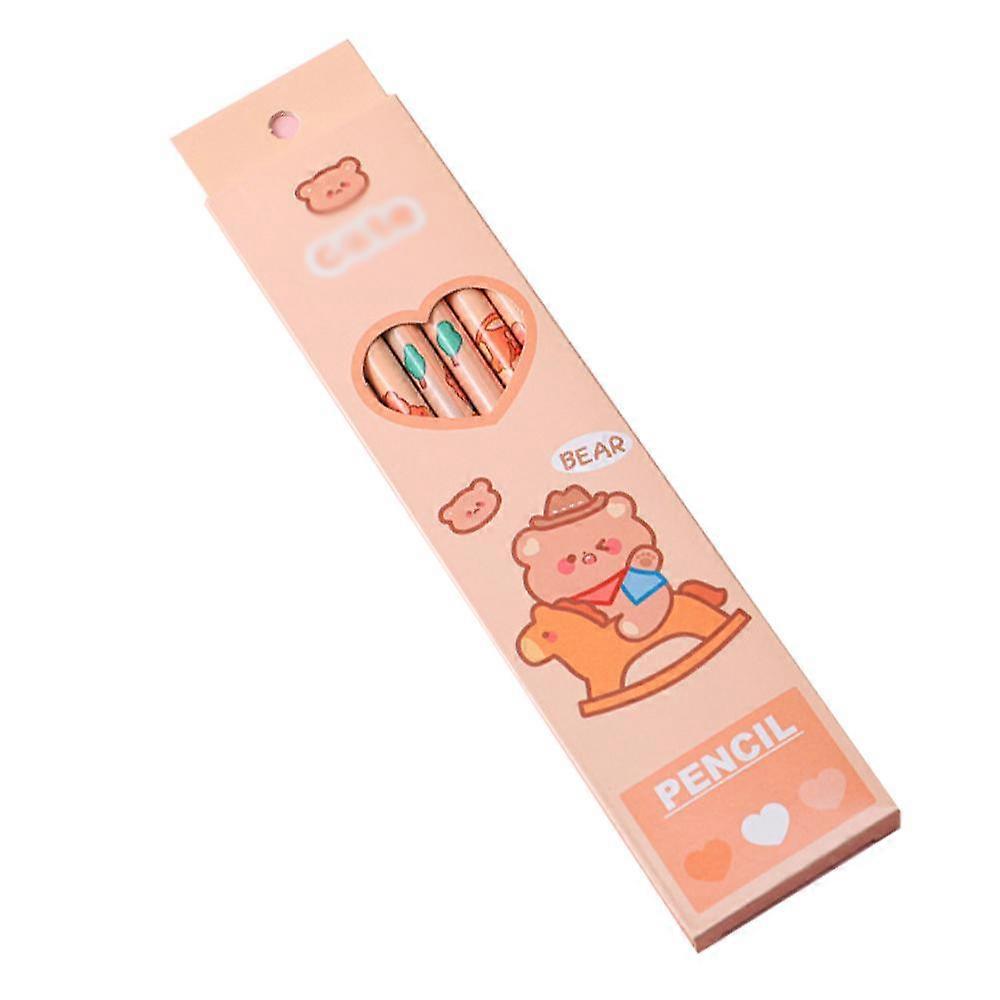 Pencil, 6 Pencils per Pack (1 Pack) Suitable for School, Student, Art, Beginner,Drawing