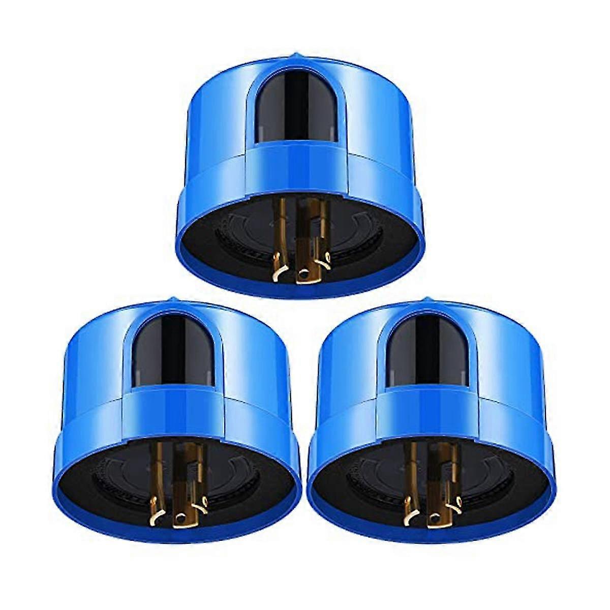 Photocell - Twist Lock Photocell Sensor Blue Light Switch Locking Photocell Light Sensor For Outdoo