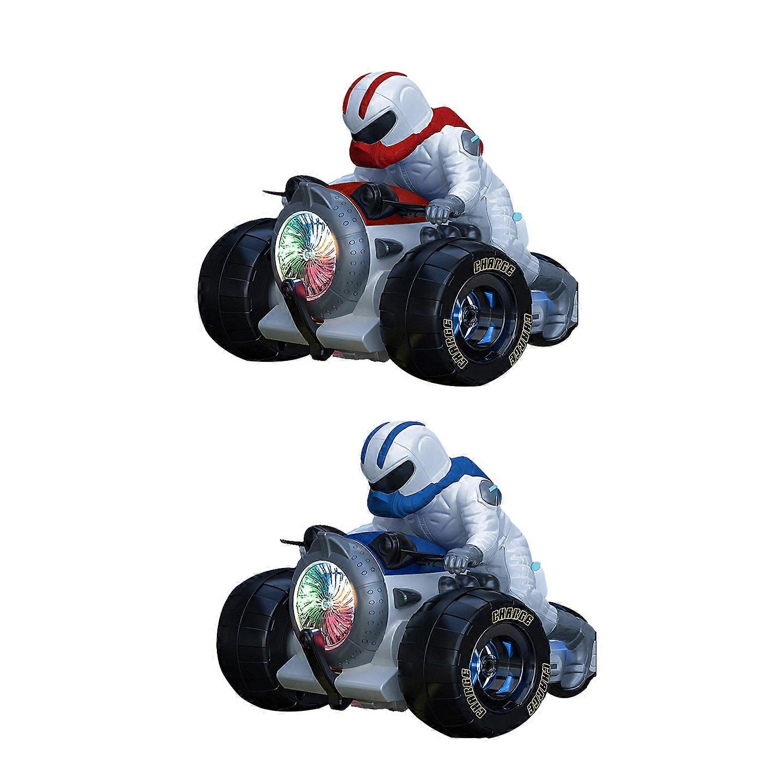 Stunt Tricycle Toy Rotate 360 Degrees Lighting Effects Tires Dynamic Music Cool Light Dual Modes