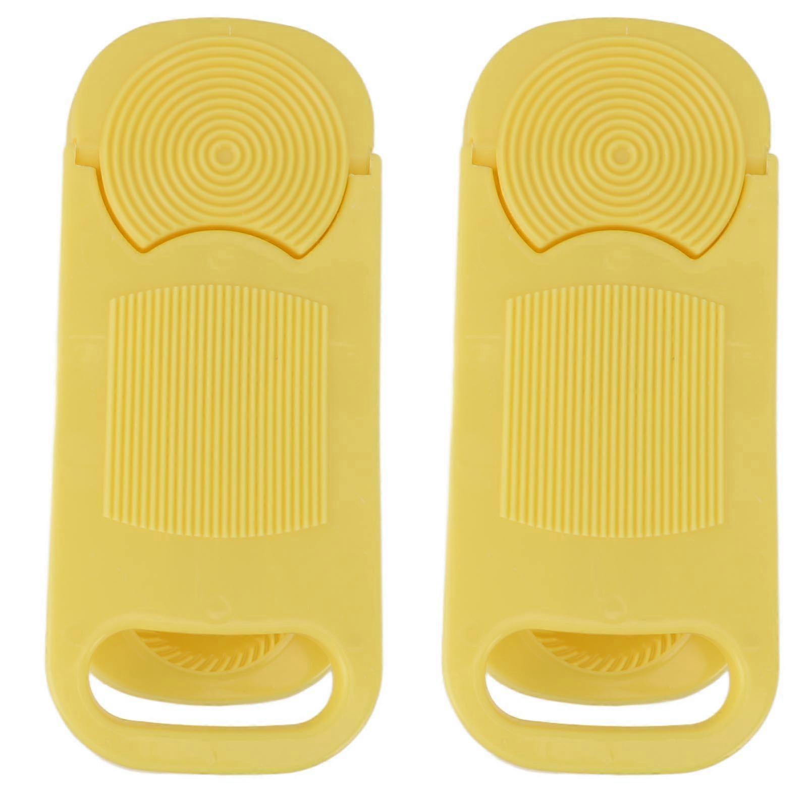 Gnocchi Maker Kitchen Gadgets 2 Sets Yellow Multifunctional Garganelli Board PP for Home Restaurant