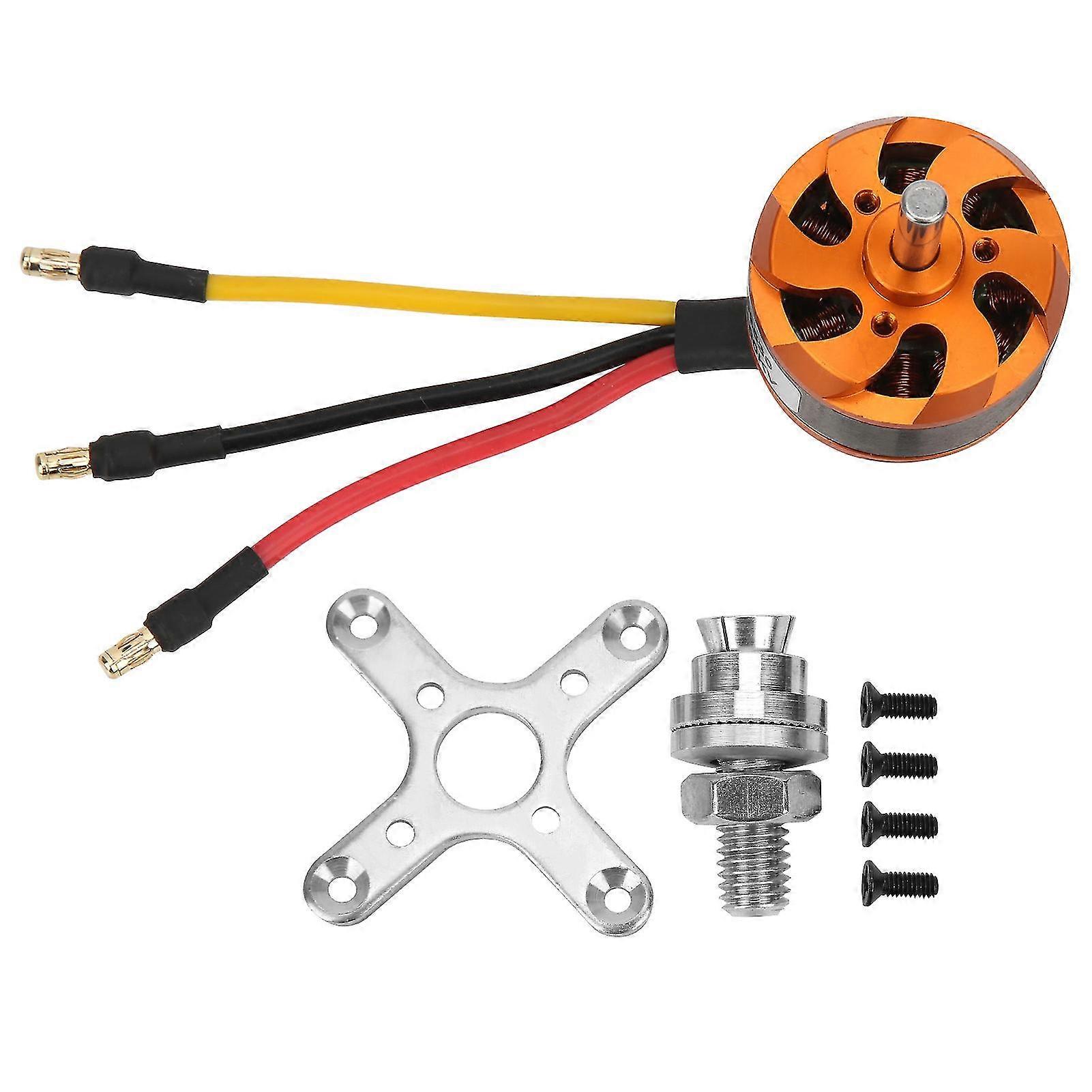 D3530 1100KV Brushless Outrunner Motor Replacement with Adapter compatible Remote Control Plane