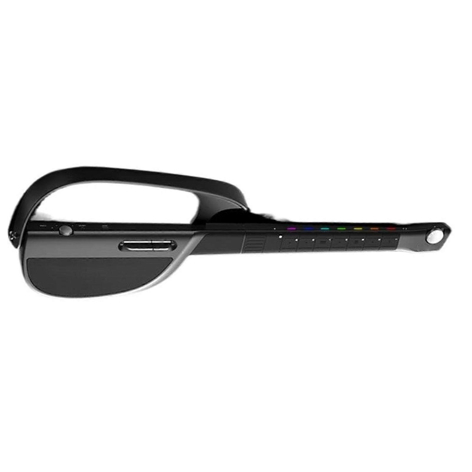 Stränglös gitarr Automatiskt Spelar Sjungande 1 person Band Elektrisk Tyst Smart Resa Gitarr Nybörjarvänlig Svart Grå 