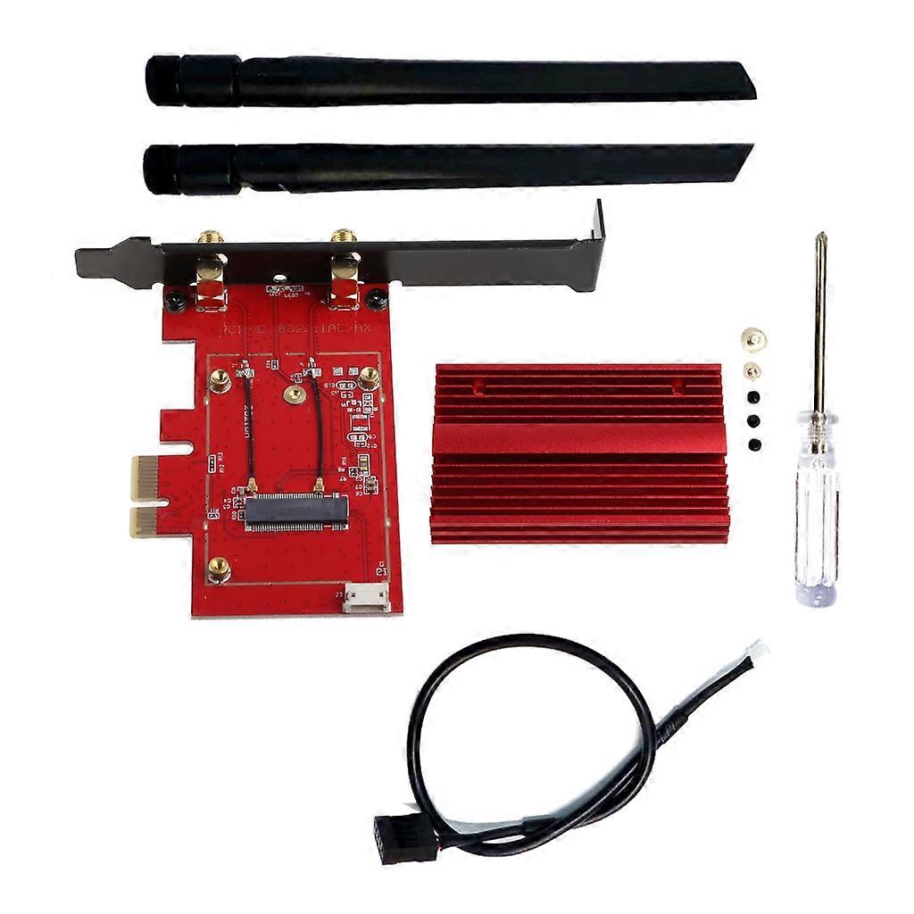 Mini Mini Wireless Wifi Network Card Pcie-1x To m.2 Ngff-Ekey Adapter Card