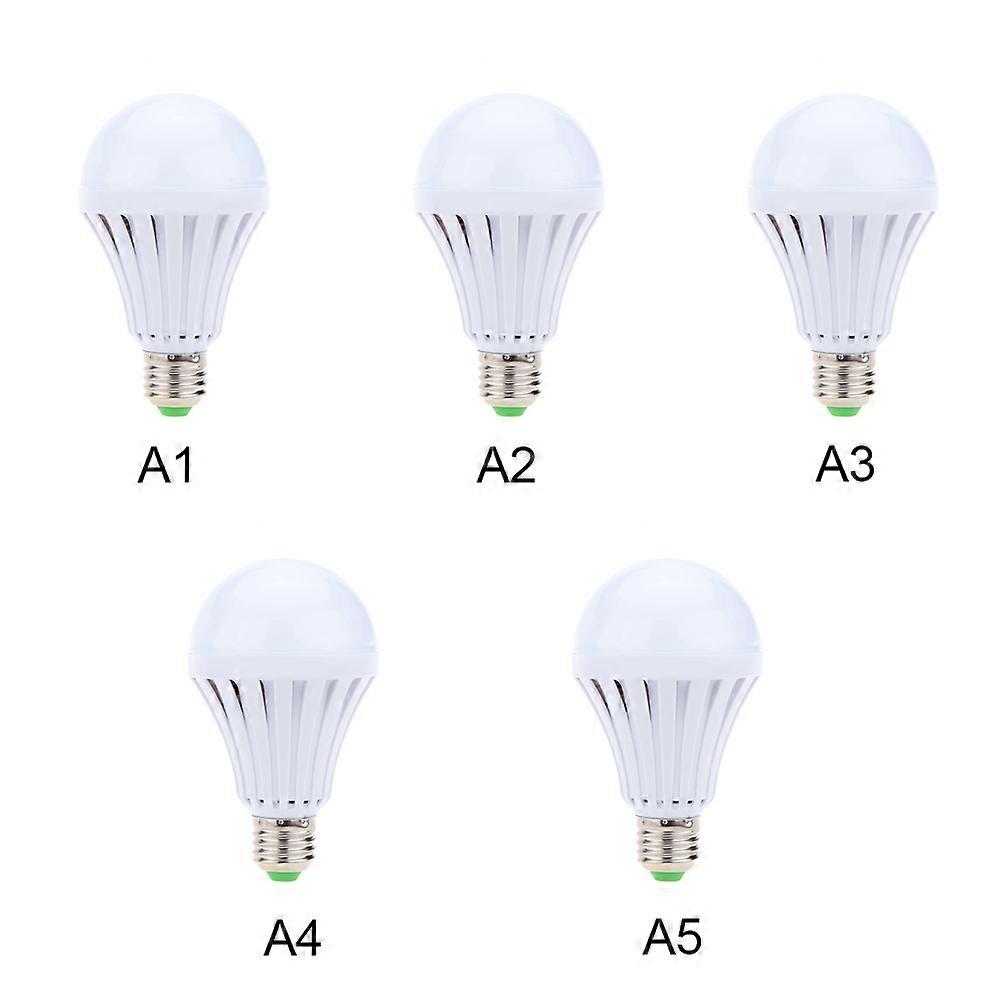 LED E27 Energy Saving Rechargeable Intelligent Light Bulb Lamp Emergency Lights,100% NEW
