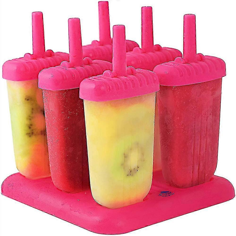 6 Pack wiederverwendbares Eis Diy Pop Formen