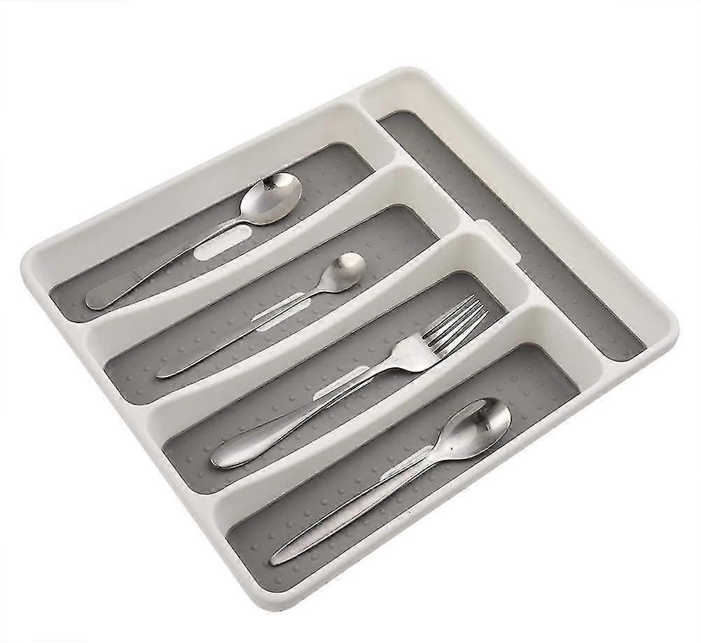 Kitchen Drawer Cutlery Tray Cutlery Insert With 5 Compartments, Kitchen Organizer Made