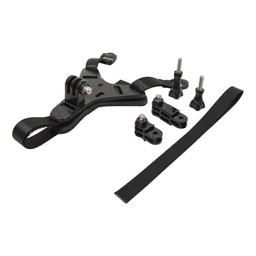 Anti-slid Durable Helmet Chin Bracket Fixed Strap Mount Action for Hero Camera