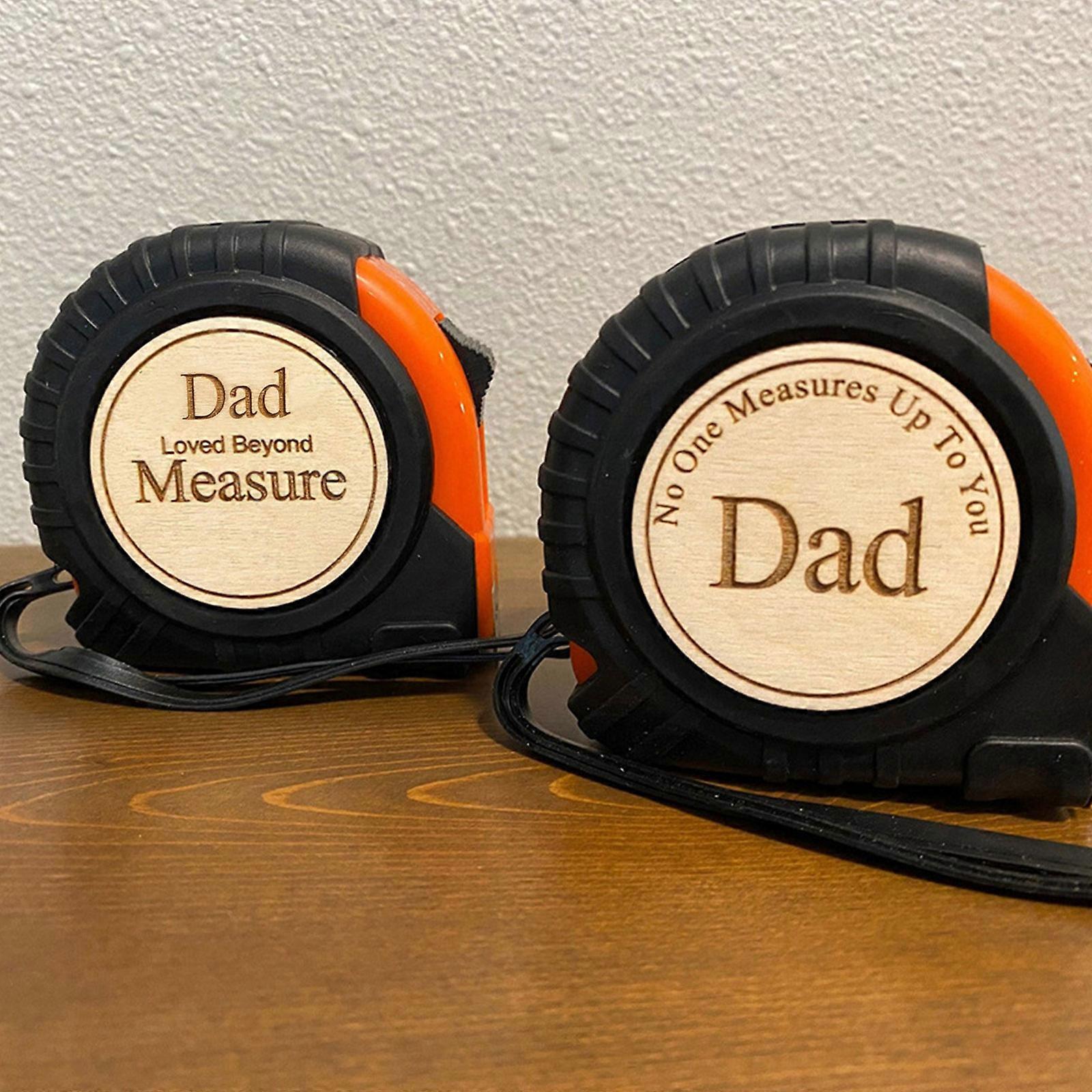 Personalized Tape Measure Gift for Dad, No One Measures up, Father's ...