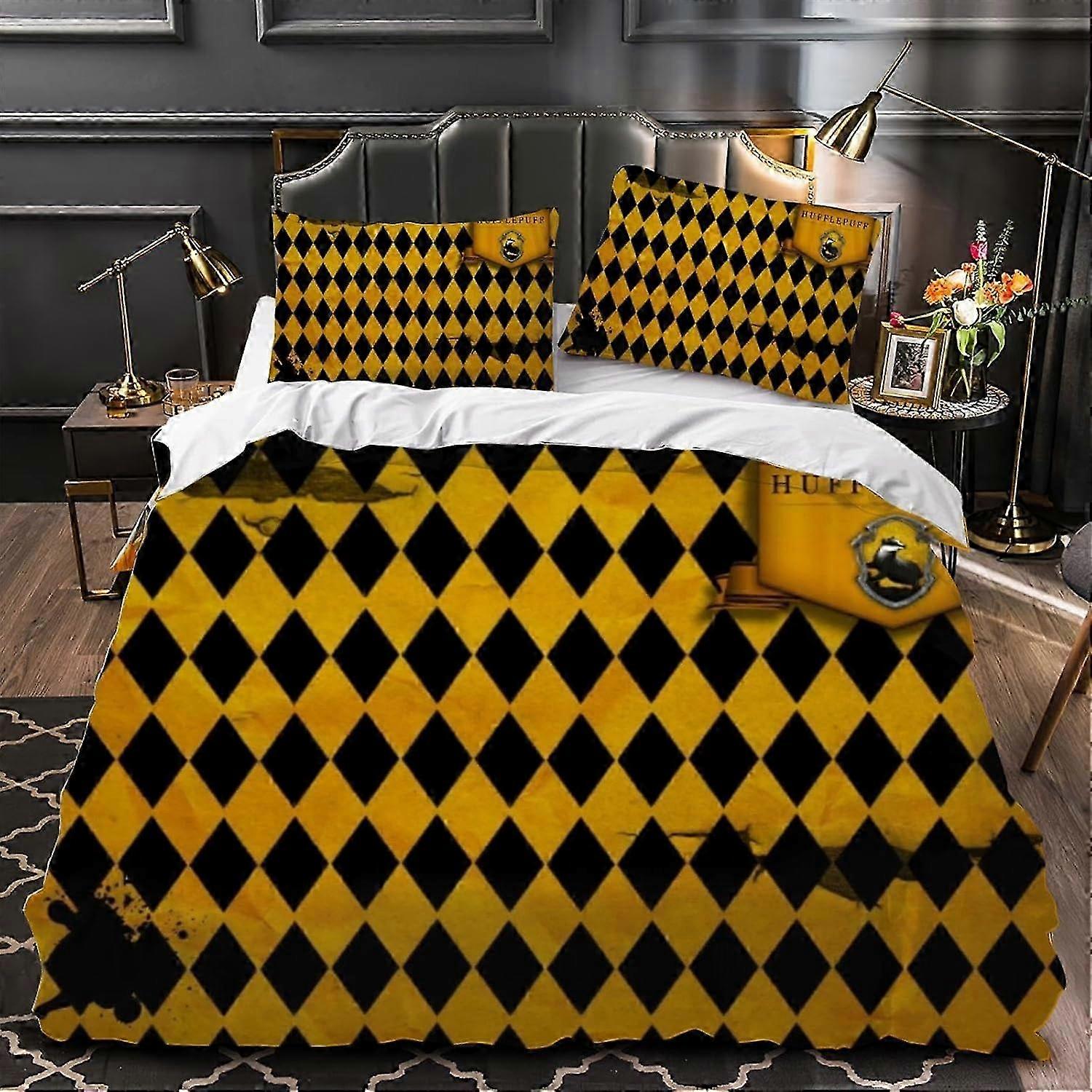 J1826 Bed Sheets 3D Mickey Mouse Duvet Cover Set Soft 3 Piece Bedding Set boys Print Pattern Comforter Cover Set with Pillowcase Quilt Cover with Zipp