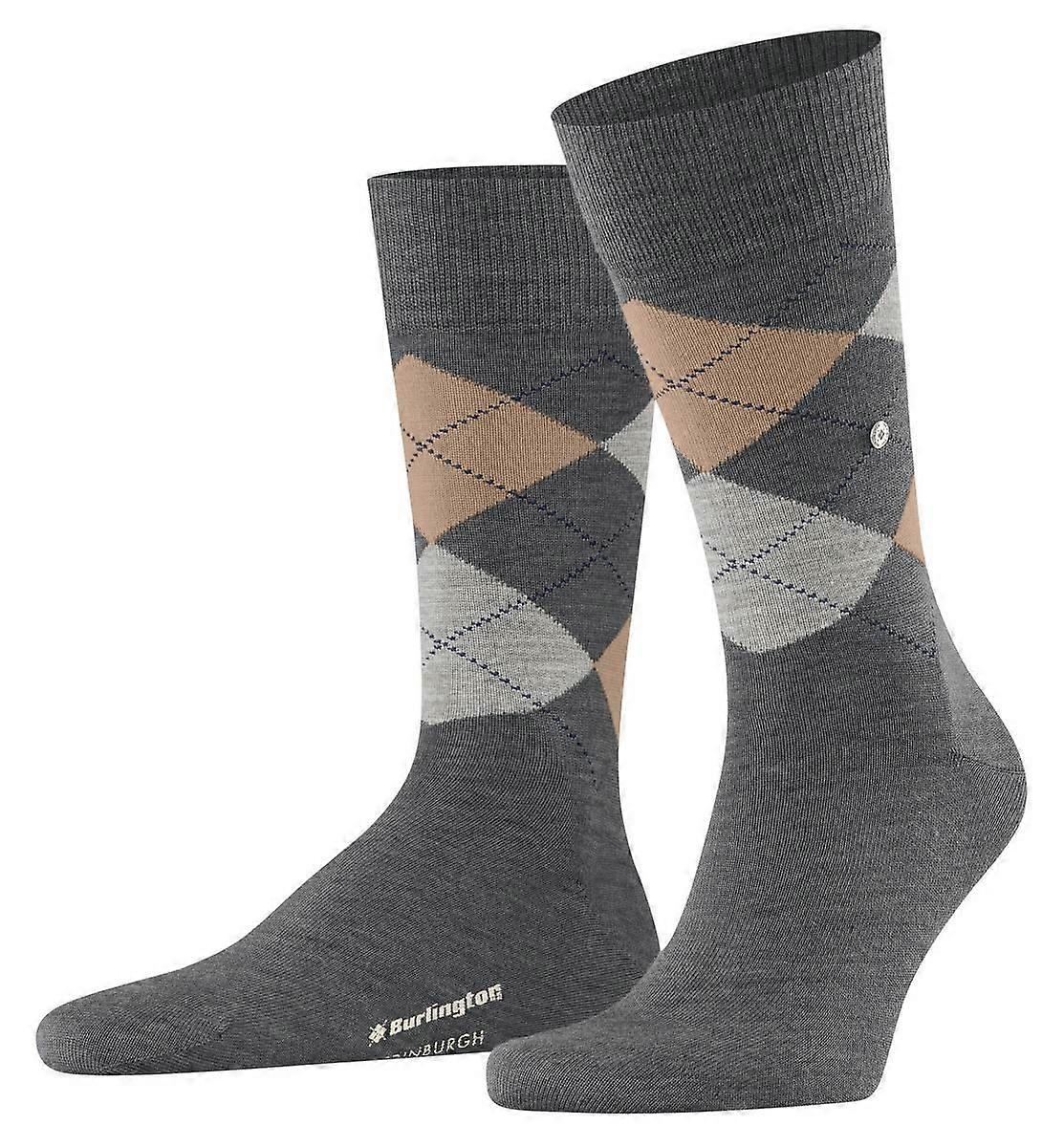 Burlington Edinburgh Socks - Dark Grey