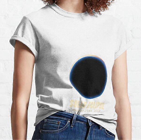 Camiseta Clássica Circle Total Solar Eclipse Celestial Fanatic-RK32741
