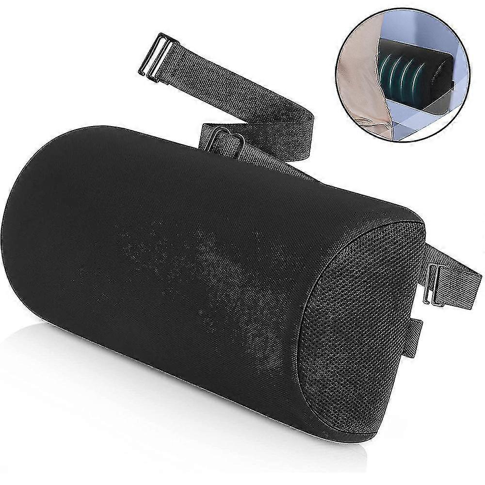 1 stk Lumbar Roll-støtte for kontorstoler og bilseter bilpute