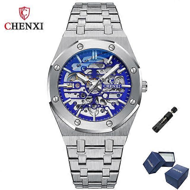 CHENXI 8848 2023 New Automatic Men With Box Mechanical Tourbillon Wristwatch Waterproof Business Stainless Sport Male Watches