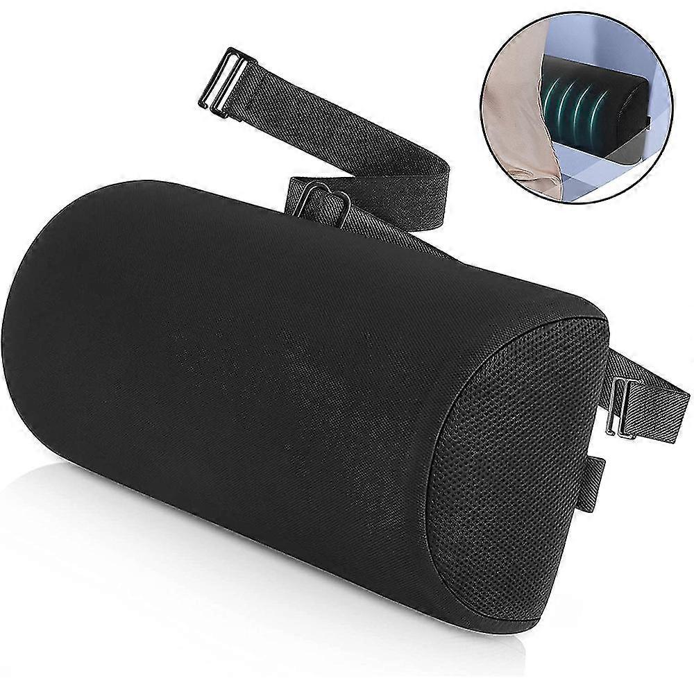 1 stk Lumbar Roll-støtte for kontorstoler og bilseter bilpute