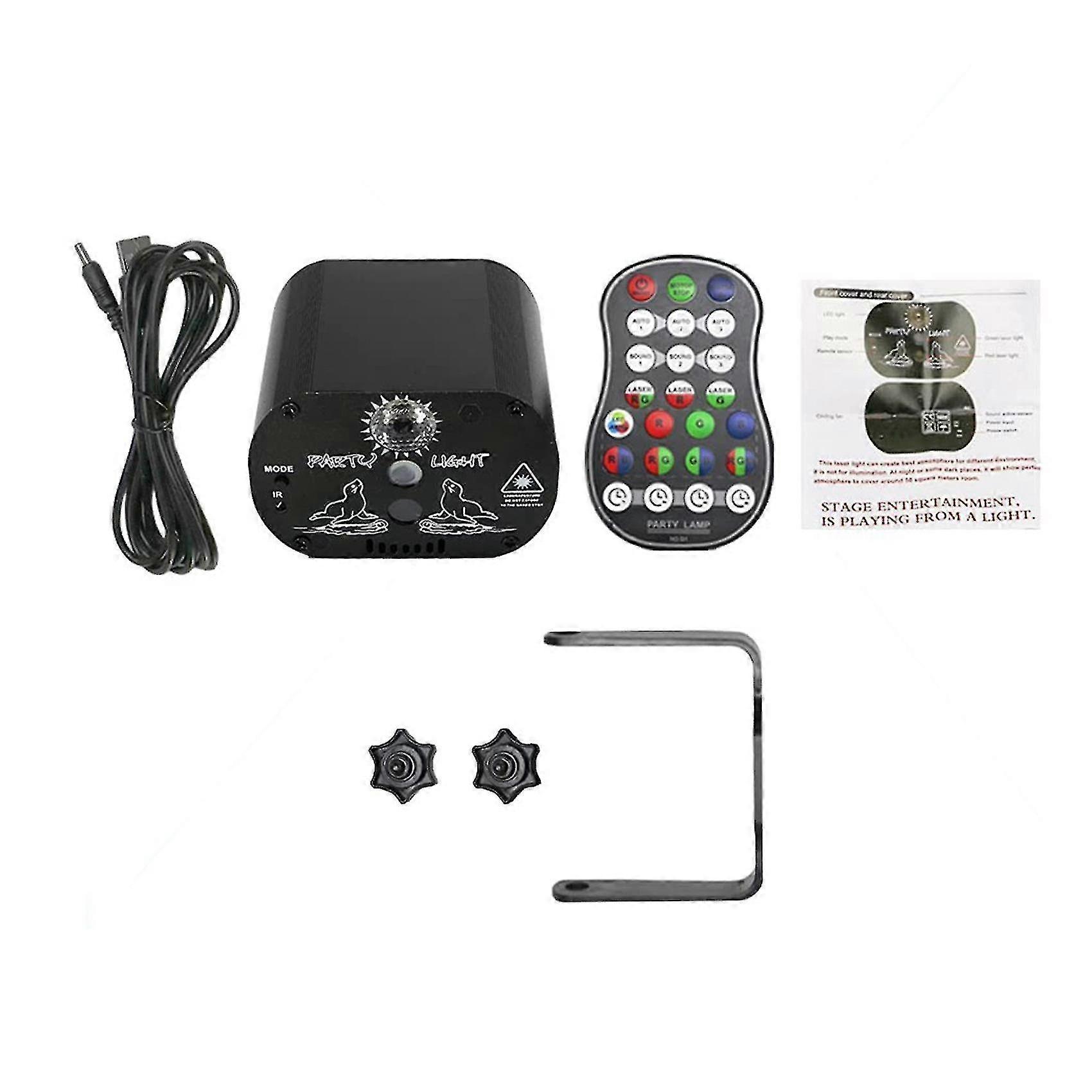 60 Patterns Dj Disco Light Laser-projector Lamp(usb Charging)