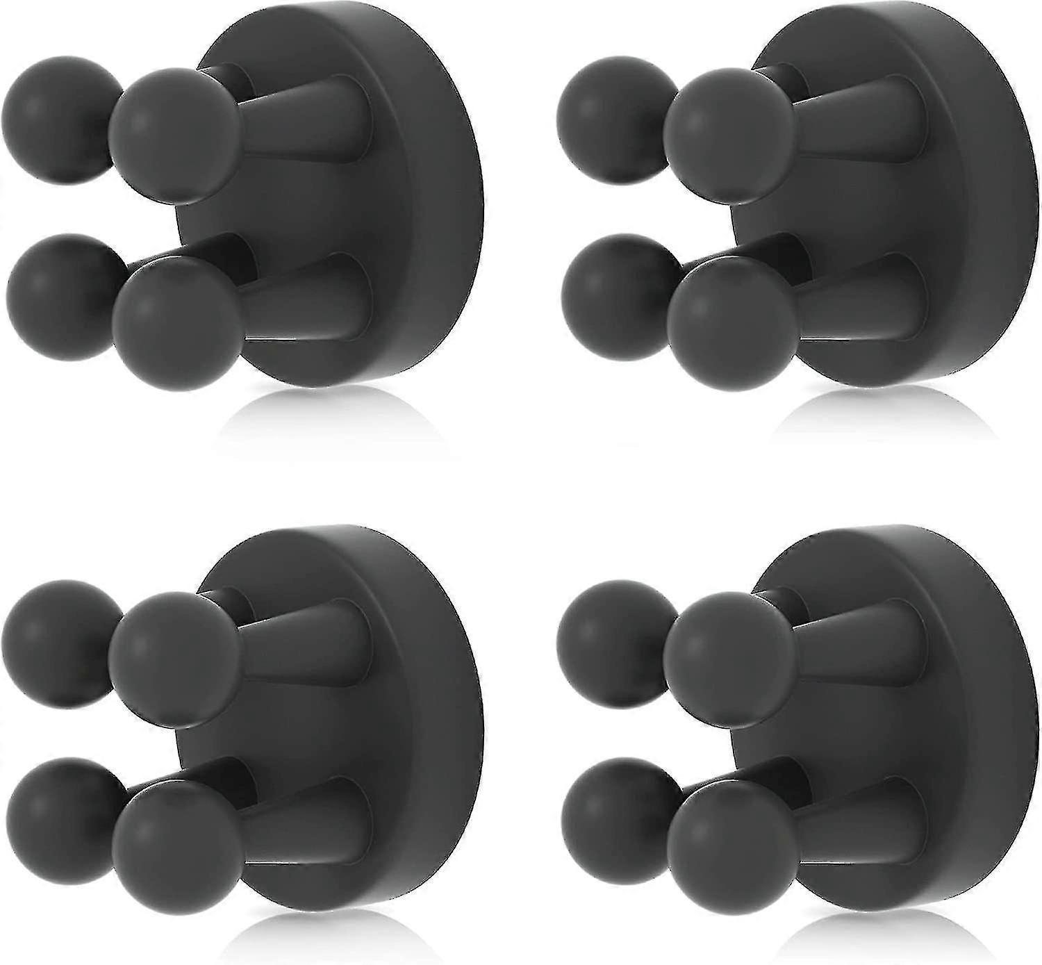 4-piece Silicone Toothbrush Holder Multi-function