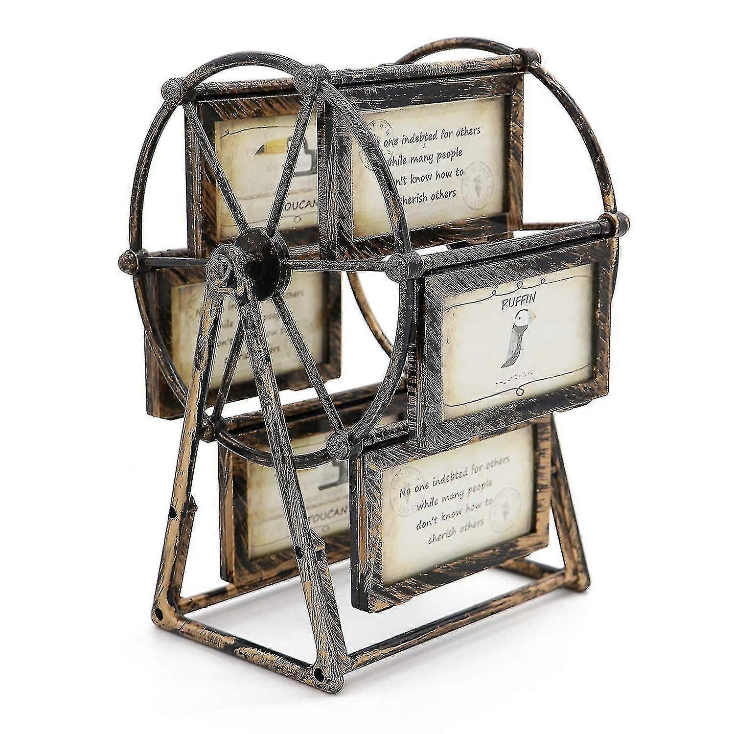 Retro Photo Frames Diy Ferris Wheel Rotatable
