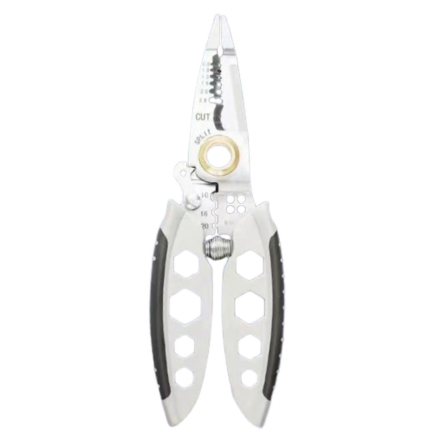 Multipurpose Wire Stripper High Density Professional Crimping Tool Wrench Function Stripping Cutting