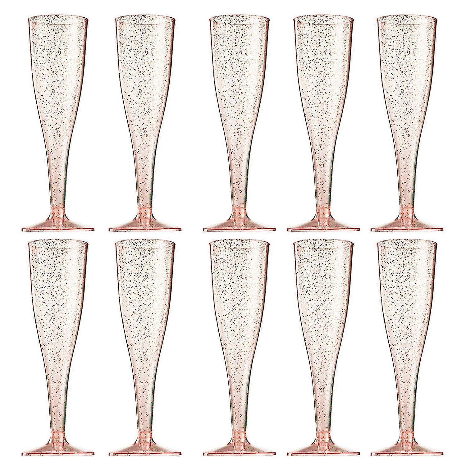 10pcs 4.5OZ/135ml Cocktails Goblet Detachable Base Slender Bottom Shiny Multipurpose Anti-deform