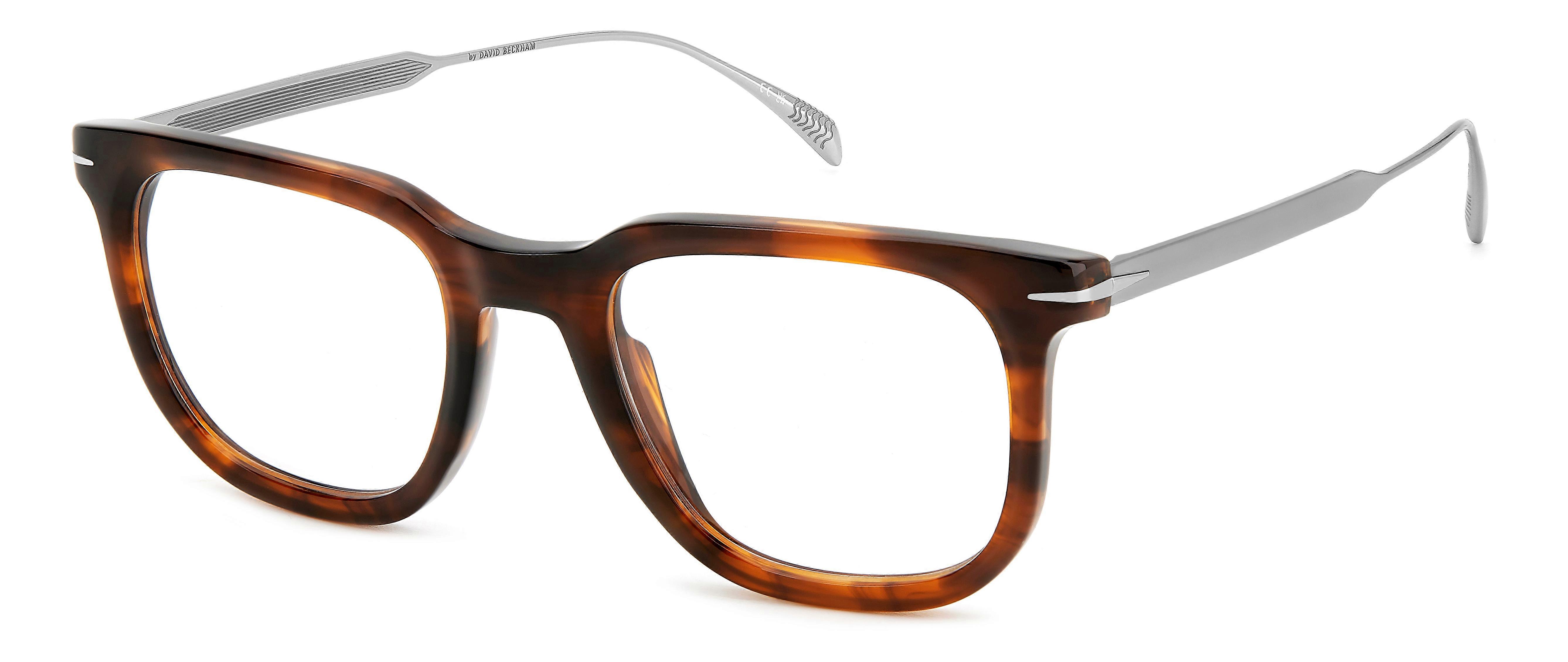 Eyewear Frames DAVID BECKHAM DB 7119 6C5 BROWN HORN RUTHENIUM 51/22/150 MAN