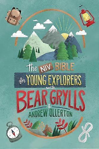 Biblia Niv dla młodych odkrywców z Bearem Gryllsem i Andrew Ollertonem autorstwa Bear Grylls Książka w miękkiej oprawie