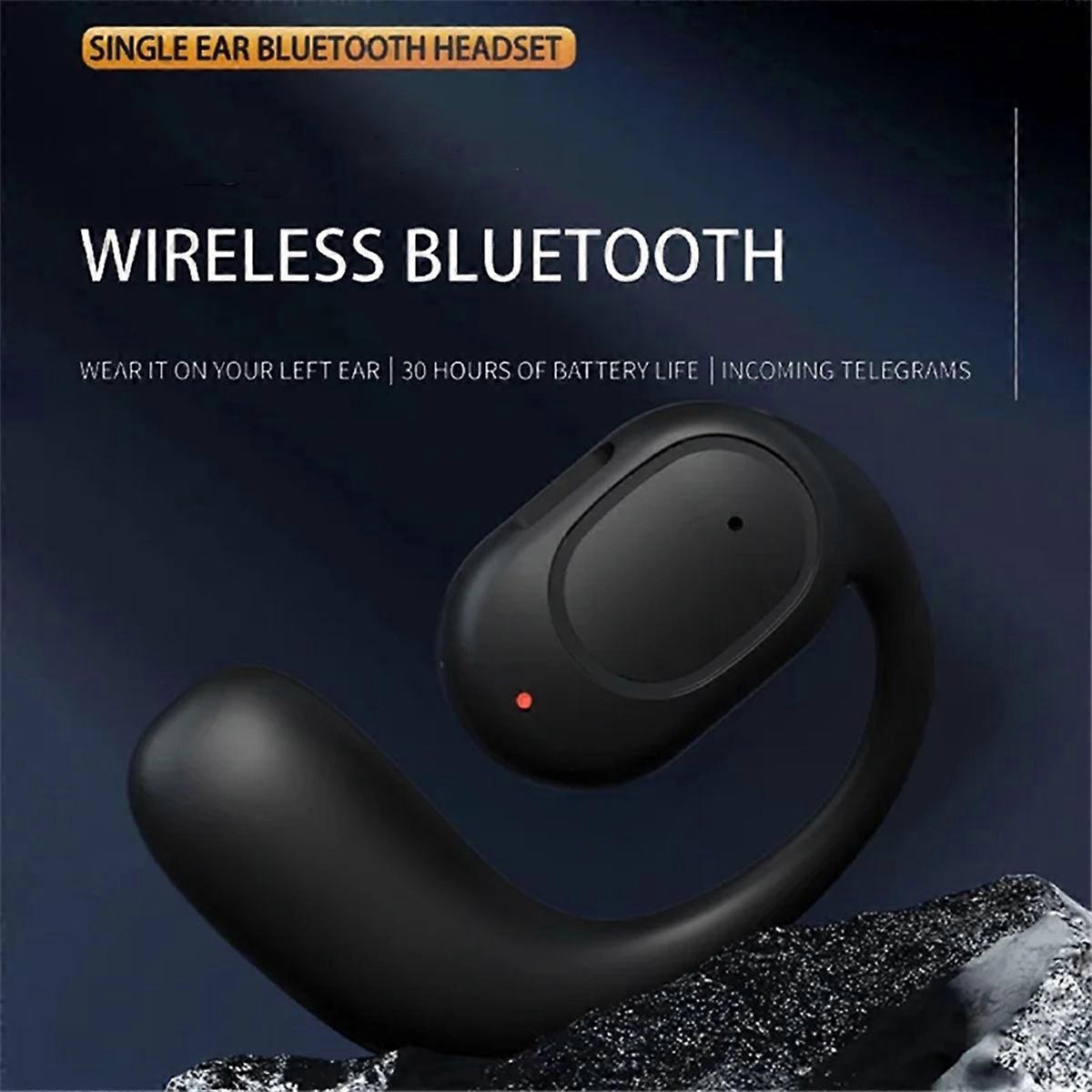 Wireless Headphones Bluetooth Headset with Microphone Bone Conduction Handsfree Noise Canceling Ear