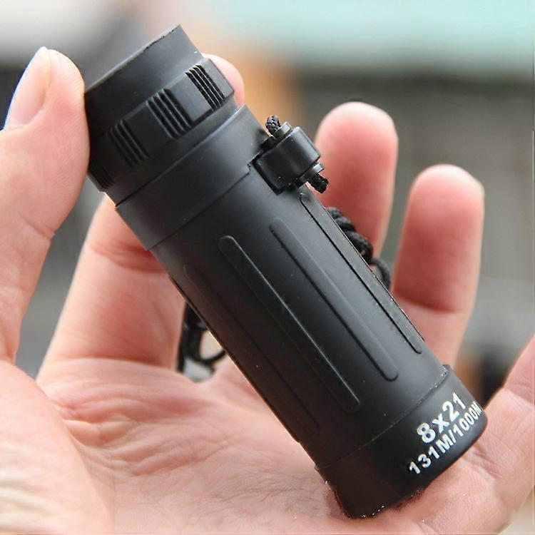 8x21 télescope compact mini monoculaires à film bleu