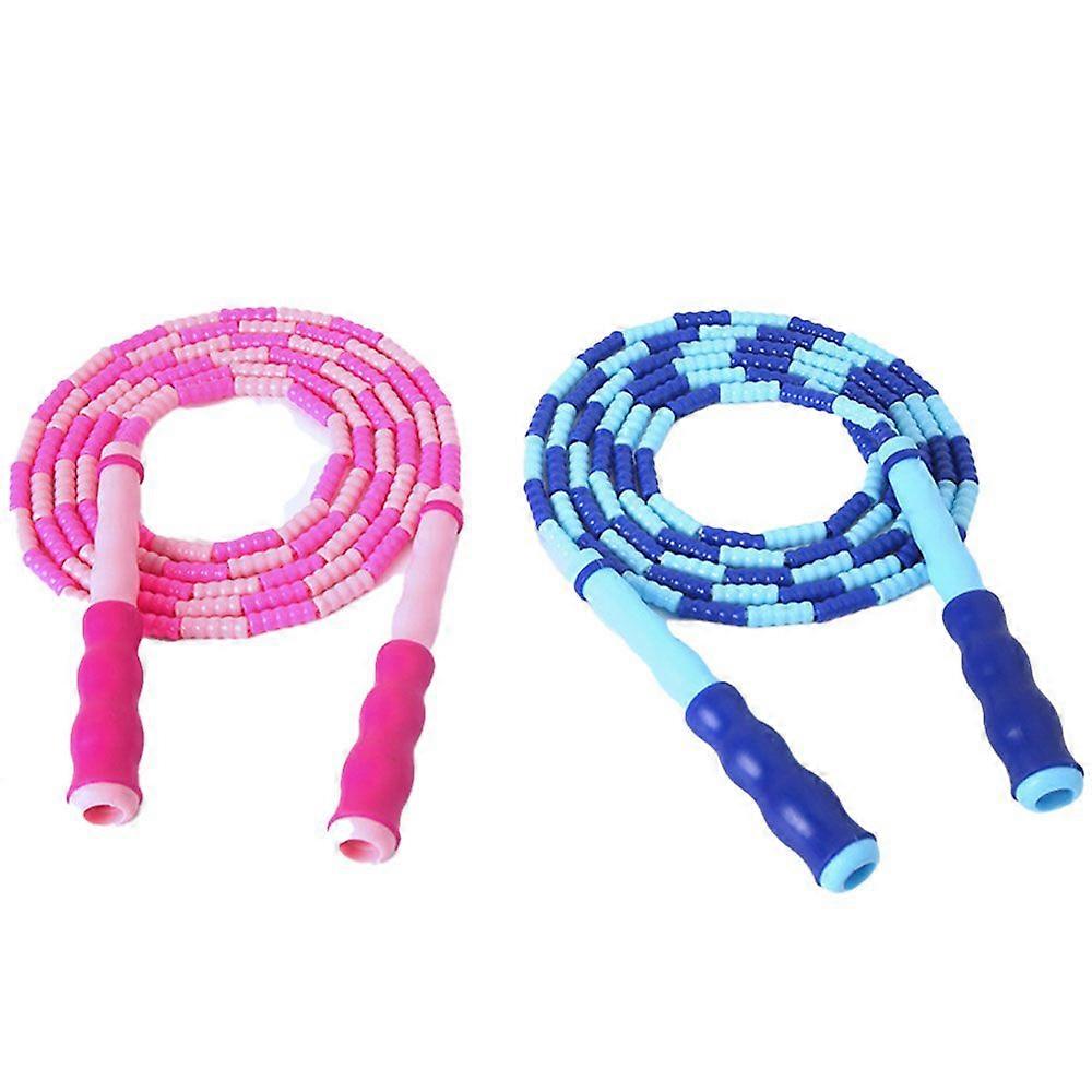 Jump Rope for Fitness Exercise Equipment, Tangle-Free Rope Skipping with Soft Beaded Segment