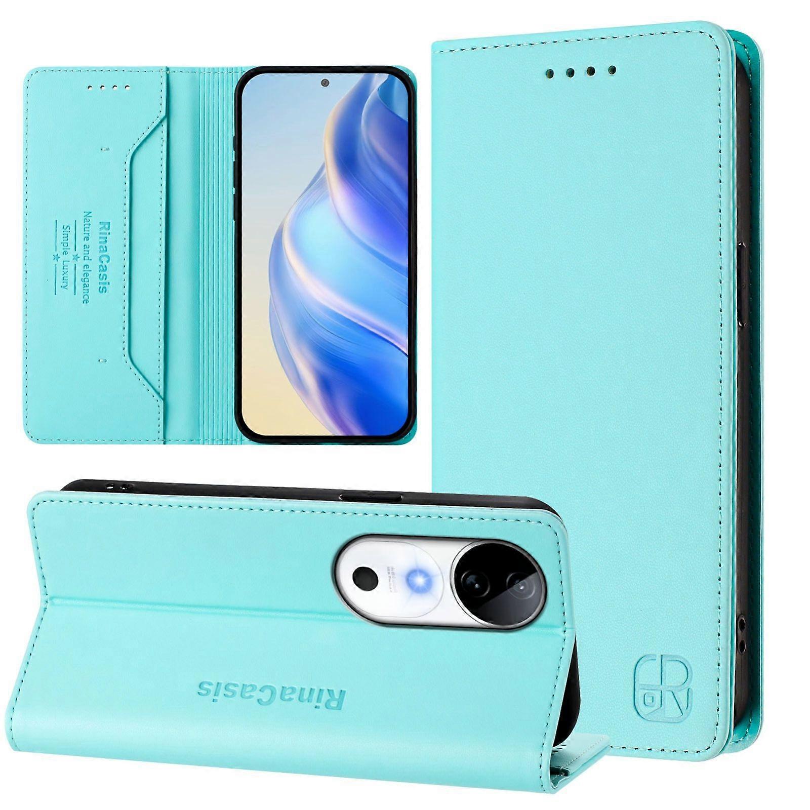 Magnetic Leather Case For vivo S19