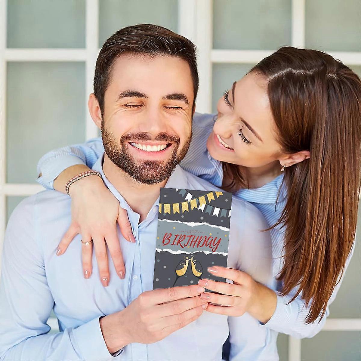 Gratulerer med dagen, sammenleggbart bursdagskort